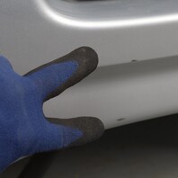 1997-2004 Chevrolet Corvette C5 Rear Bumper Cover Sebring Silver OEM