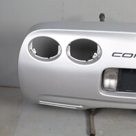 1997-2004 Chevrolet Corvette C5 Rear Bumper Cover Sebring Silver OEM