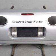 1997-2004 Chevrolet Corvette C5 Rear Bumper Cover Sebring Silver OEM