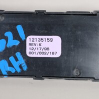 1997-2004 Chevrolet Corvette C5 Power Seat Switch OEM 12135159