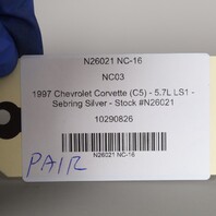 1997-2004 Chevrolet Corvette C5 Door Speaker Set Pair BOSE OEM 10290826