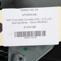 1997-2004 Chevrolet Corvette C5 Right Passenger Seat Track Frame OEM 88953527