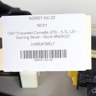 1997-2000 Chevrolet Corvette C5 Coupe Left Driver Seat Belt OEM 88893509