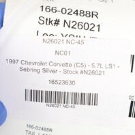 1997-2004 Chevrolet Corvette C5 Right Passenger Tail Light Lamp OEM 16523630