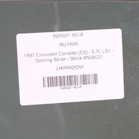 1997-2004 Chevrolet Corvette C5 Left Driver Door Glass Window OEM 10403189