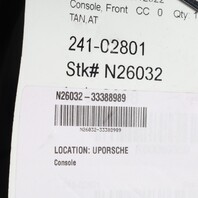 2015-2020 Cadillac Escalade Center Console Armrest Lid Charger Shale OEM 33388989