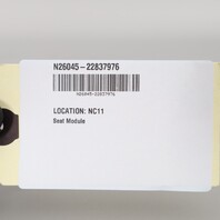 2010-2015 Chevrolet Camaro Seat Occupancy Sensor OEM 22837976
