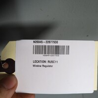 2012-2015 Chevrolet Camaro Right Passenger Door Window Regulator OEM 23427762