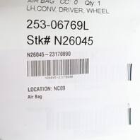 2012-2015 Chevrolet Camaro Left Driver Steering Wheel Airbag OEM