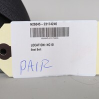 2013-2015 Chevrolet Camaro Convertible Front Seat Belt Set Right / Left OEM