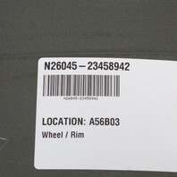 2013-2015 Chevrolet Camaro Wheel 20 X 9 Rim 5 Spoke OEM 23458942 NOTE