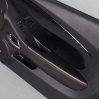 2011-2015 Chevrolet Camaro Convertible Front Door Panels Pair Set Black OEM