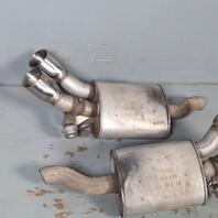 2013-2015 Chevrolet Camaro SS Valved Sport Exhaust Muffler Set Pair OEM 23259292