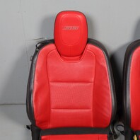 2010-2015 Chevrolet Camaro SS Front Seat Cushion Covers Adrenaline Red OEM NOTE