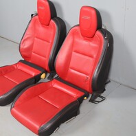 2010-2015 Chevrolet Camaro SS Front Seat Cushion Covers Adrenaline Red OEM NOTE