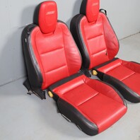 2010-2015 Chevrolet Camaro SS Front Seat Cushion Covers Adrenaline Red OEM NOTE
