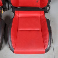 2010-2015 Chevrolet Camaro SS Front Seat Cushion Covers Adrenaline Red OEM NOTE