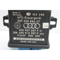 Audi A4 Q7 Rs4 S4 S6 Headlight Range Leveling Control Module - 4F0907357F OEM