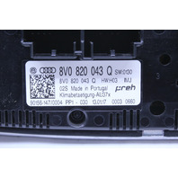 2017 Audi S3 Climate Temperature Control Panel OEM