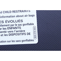 2015-2018 Audi A3 S3 Sun Visor Left - 8W0857551D OEM