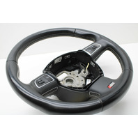 2010-2012 Audi S4 Steering Wheel 3 Spoke Paddle Shift - 8K0419091BF OEM