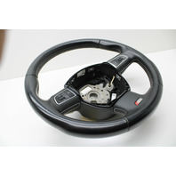 2010-2012 Audi S4 Steering Wheel 3 Spoke Paddle Shift - 8K0419091BF OEM