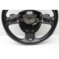 2010-2012 Audi S4 Steering Wheel 3 Spoke Paddle Shift - 8K0419091BF OEM