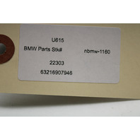 2002-2005 BMW 325i 330i Sedan Right Tail Light 63216907946 OEM