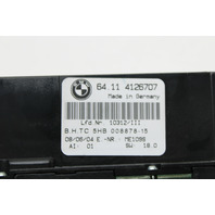 2001-2006 BMW 325i 328i 330i M3 Climate Control Panel 64114126707 OEM