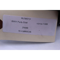 2004 2005 BMW 645ci Door Mirror Right Side View