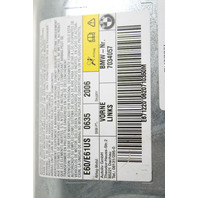 BMW 525i 528i 530i 535i 545i 550i M5 E60 Left Front Door Airbag 72127034057 OEM