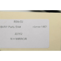 2004 2005 BMW 645ci Door Mirror Right Side View