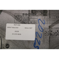 2002 2003 2004 2005 BMW 745i 750i 760i E66 Trunk Lid License Plate Molding Trim Panel OEM