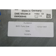 2009-2012 BMW 550i 650i 750i N63 Engine Computer ECU 12147633374 OEM