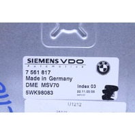 2006-2007 BMW 525i 530i E60 3.0 Engine Computer Module ECU ECM DME OEM