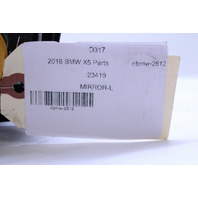 2014-2018 BMW X5 Door Mirror Left Side View Surround View OEM