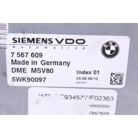 2007 BMW X3 3.0 N52 Engine Computer Module ECU ECM DME - 12147567609 OEM