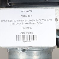 BMW 528i 535i 550i 640i 650i 740i 750i ABS Anti Lock Brake Pump OEM