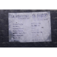 2006-2010 BMW M6 E63 E64 Rear Bumper Reinforcement Carbon Fiber - 51128044544 OEM