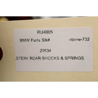 2001-2006 BMW 330ci Rear Shocks Springs Bilstein 24-143998 OEM