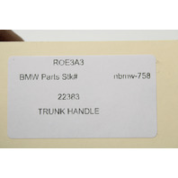 2001-2006 BMW 325ci 330ci M3 Convertible Rear Trunk Handle 51138231892 OEM