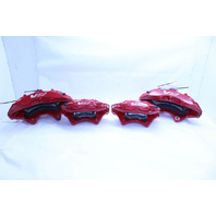 2009-2015 Cadillac CTS-V Brake Caliper Set Brembo Red Front Rear Left Right OEM