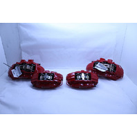 2009-2015 Cadillac CTS-V Brake Caliper Set Brembo Red Front Rear Left Right OEM
