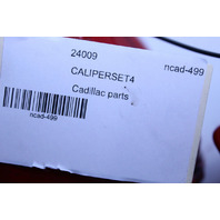 2009-2015 Cadillac CTS-V Brake Caliper Set Brembo Red Front Rear Left Right OEM