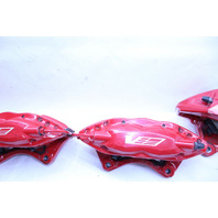 2009-2015 Cadillac CTS-V Brake Caliper Set Brembo Red Front Rear Left Right OEM