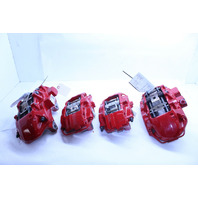 2009-2015 Cadillac CTS-V Brake Caliper Set Brembo Red Front Rear Left Right OEM