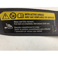 2005-2012 Chevrolet Corvette C6 Seat Belt Retractor Right Ebony OEM