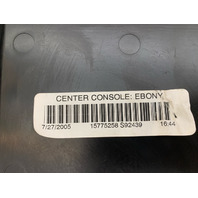 2005-2010 Chevrolet Corvette C6 Center Console Arm Rest Black OEM