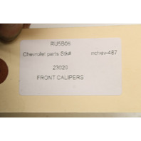 2005-2013 Chevrolet Corvette C6 Front Brake Caliper Pair Right Left - 88964164 OEM