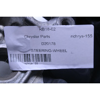 2021 Chrysler 300 Black Leather Steering Wheel 6JX172X9AB OEM Used